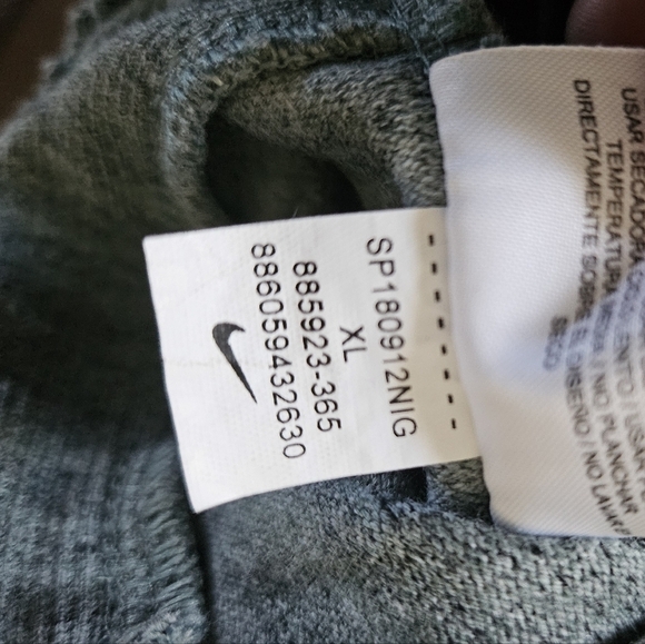 Nike Advance 15 Sweat PantClay Green & White Jogger Pants Size XL - Picture 4 of 14